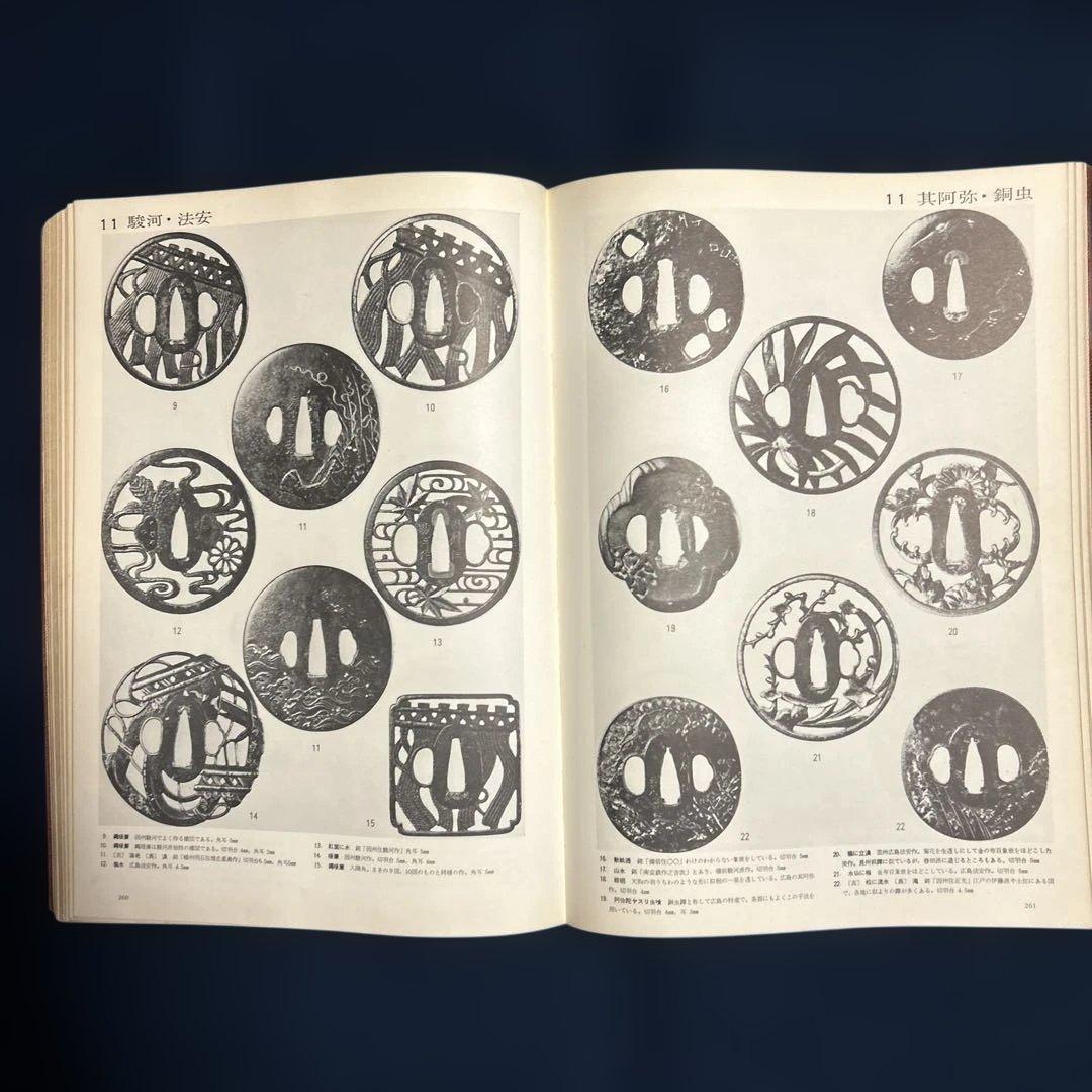 図鑑　「鍔集成」中村鉄青　1963年 鍔集成刊行会　全522P(おもに図版)