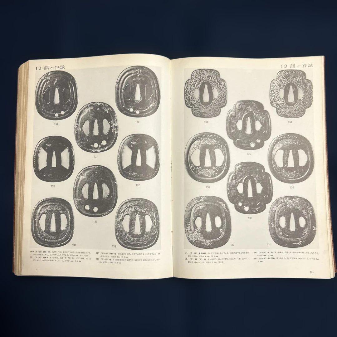 図鑑　「鍔集成」中村鉄青　1963年 鍔集成刊行会　全522P(おもに図版)