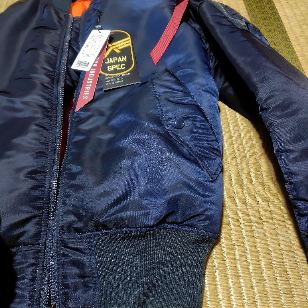 アルファ MA-1 フライトジャケット 日本仕様、Mサイズ，新品・未使用品