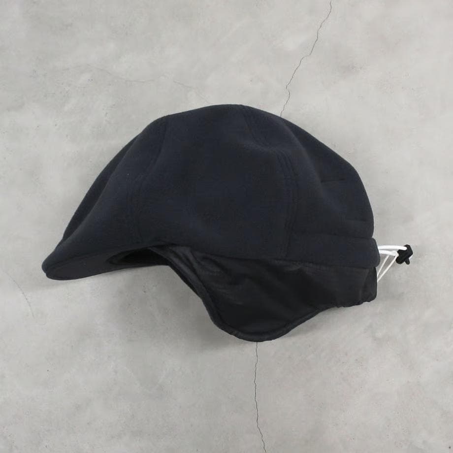 帽子 NOROLL FLEECE CASQUETTE Black