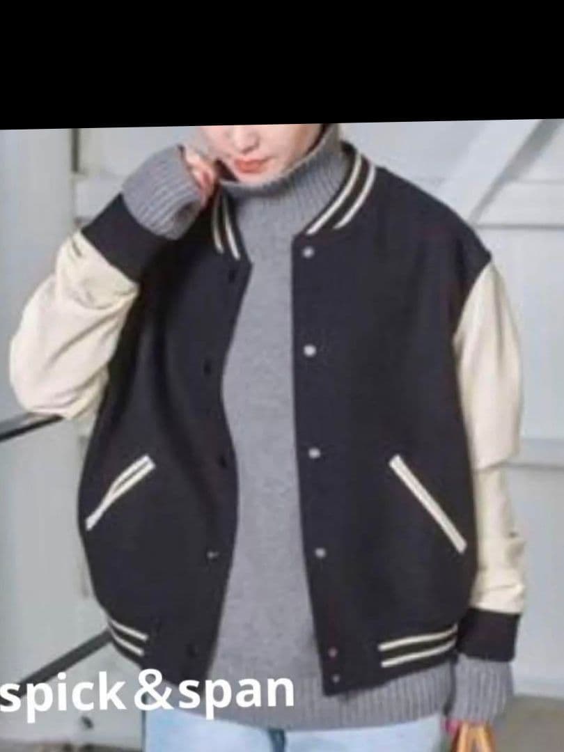 スピックアンドスパン 　スタジャン／38　新品未使用