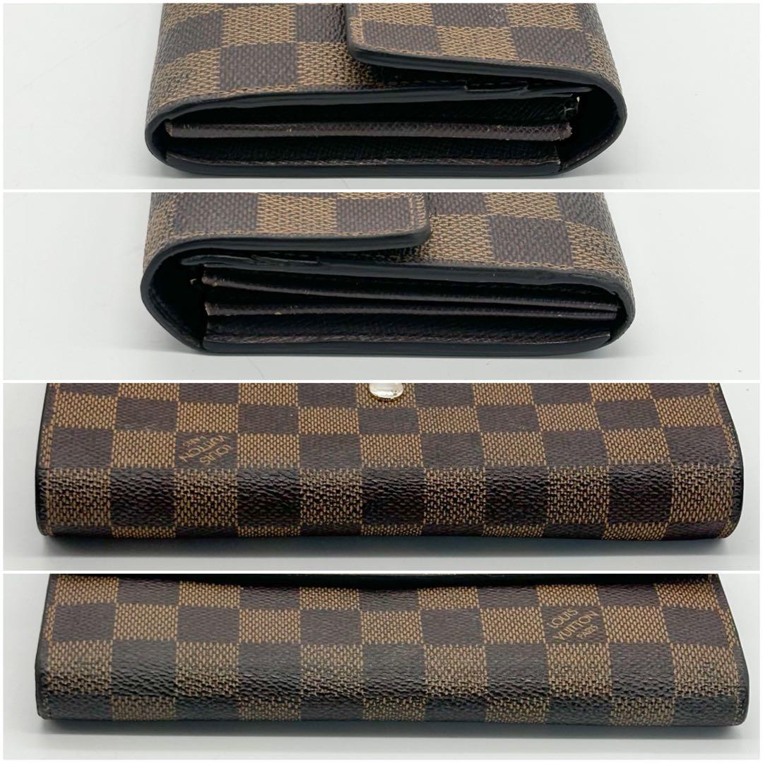 ルイヴィトン ポルトフォイユ サラ ダミエ 二つ折り 長財布