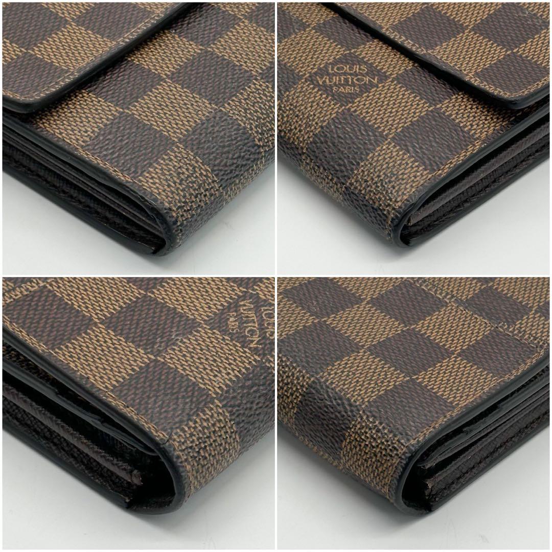 ルイヴィトン ポルトフォイユ サラ ダミエ 二つ折り 長財布