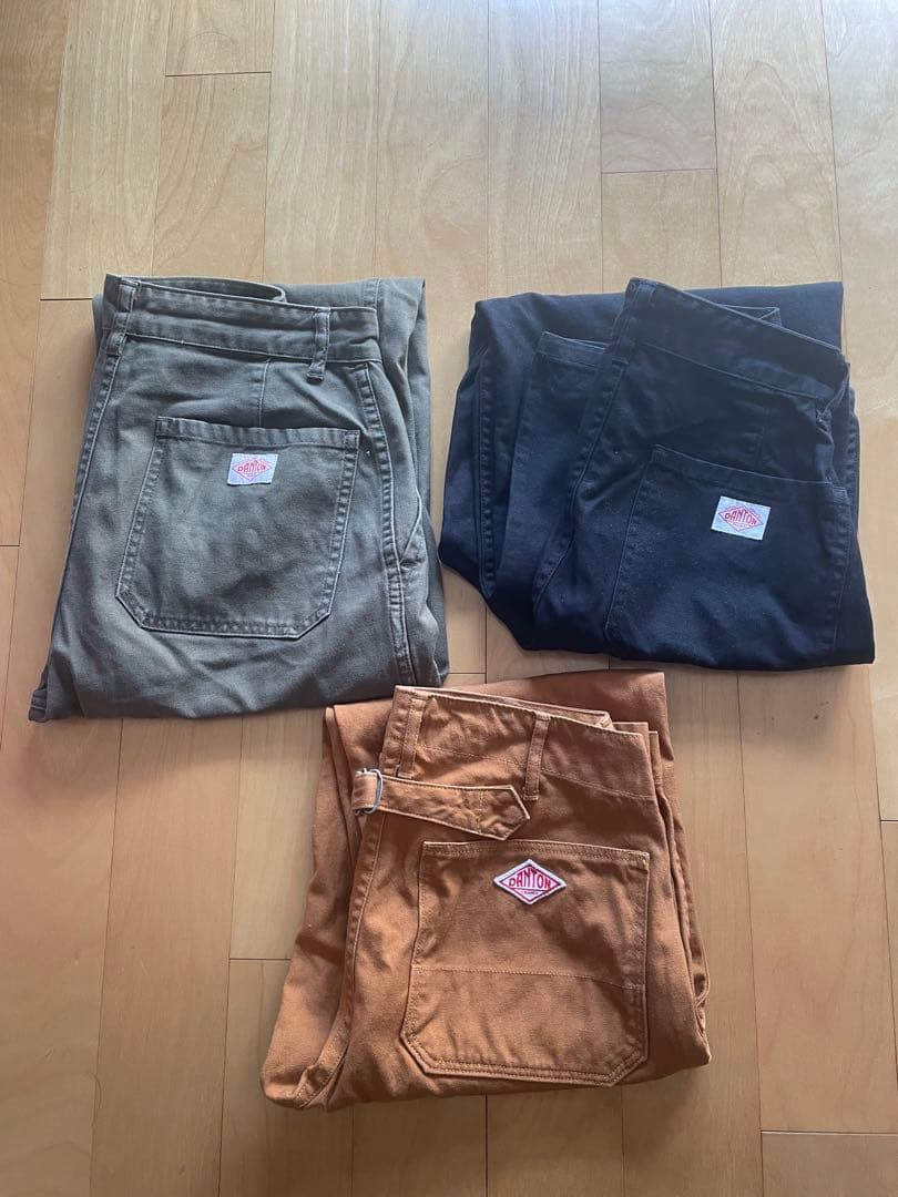 ダントン パンツ レディース×2メンズ×1(3点セット)