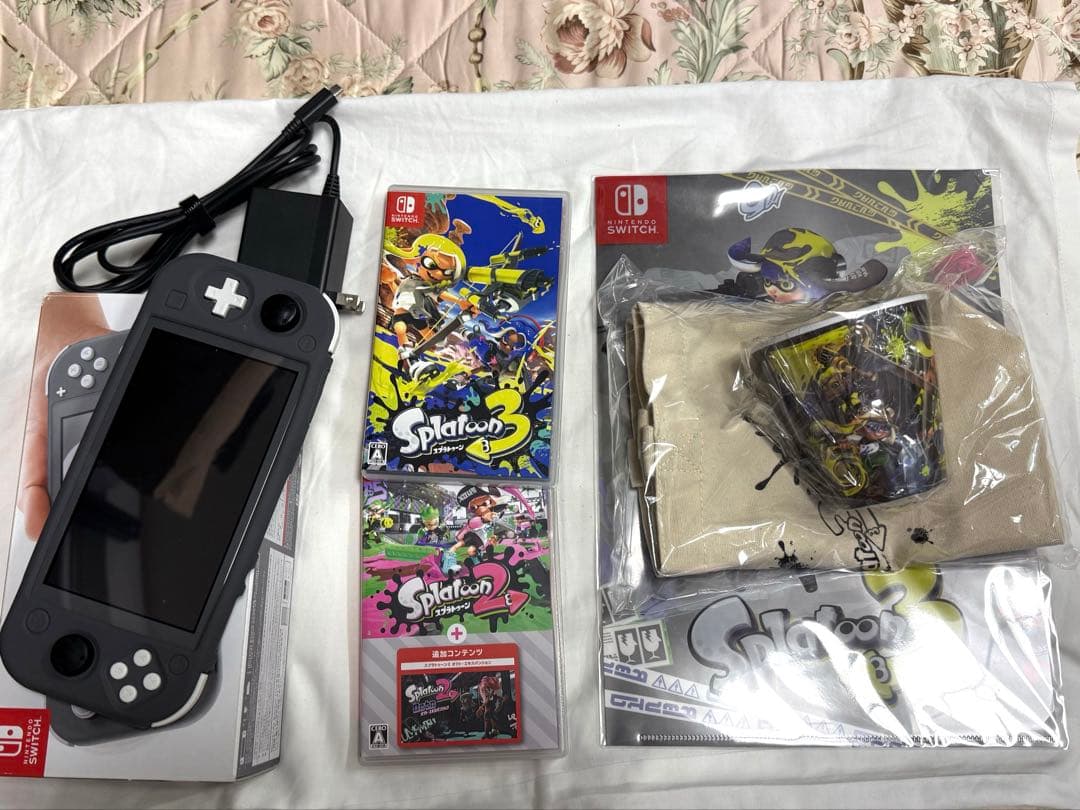 Nintendo Switch Lite +Splatoon 2-3 特典セット
