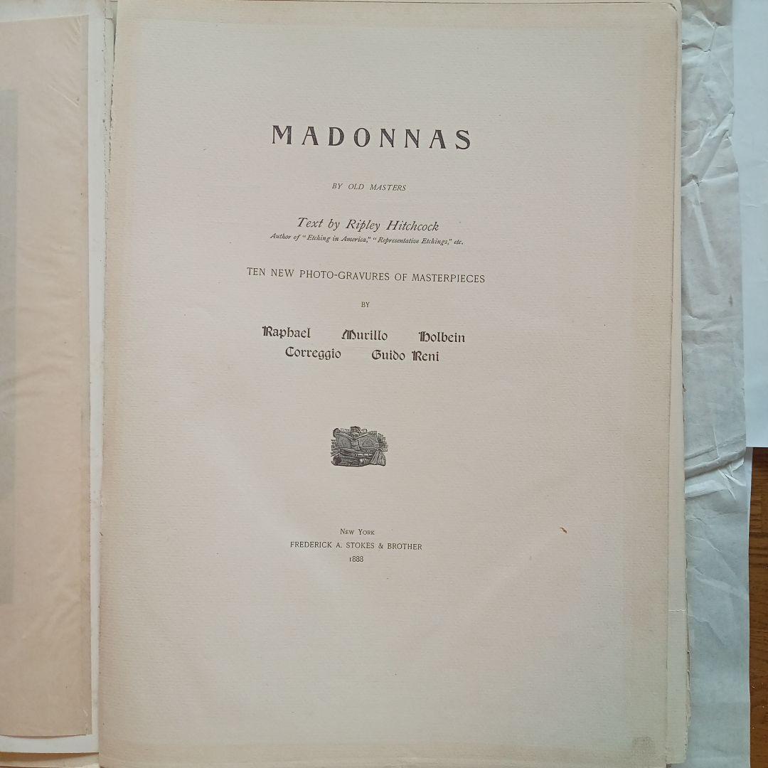 アート・デザイン・音楽 MADONNAS BY OLD MASTERS