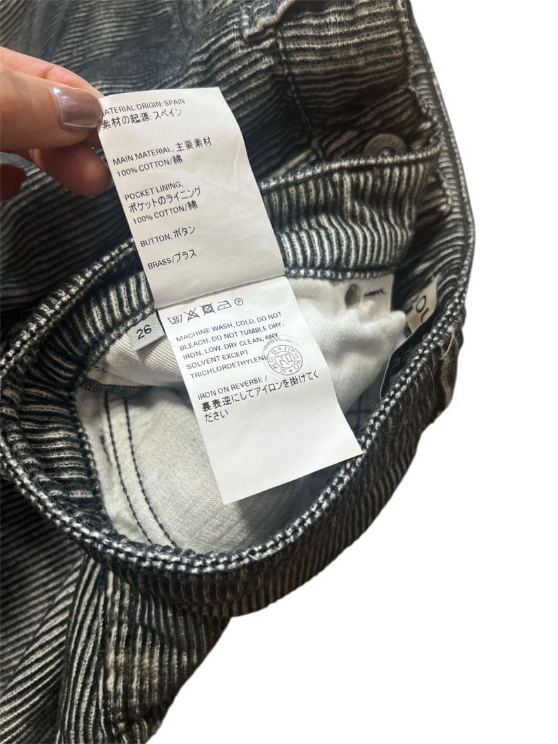 OUR LEGACY アワーレガシー コーデュロイ パンツ