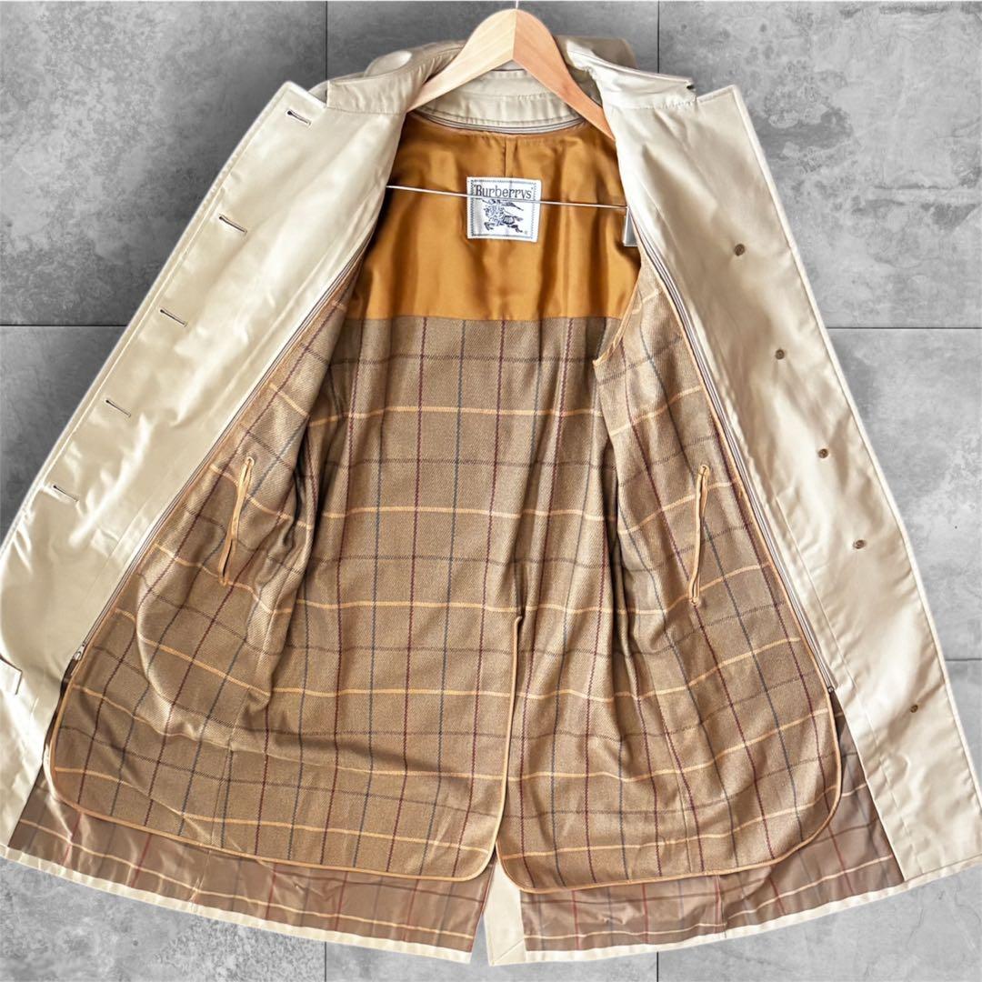 メイ様美品✨Burberrys 白タグ トレンチコート ライナー付きノバチェック