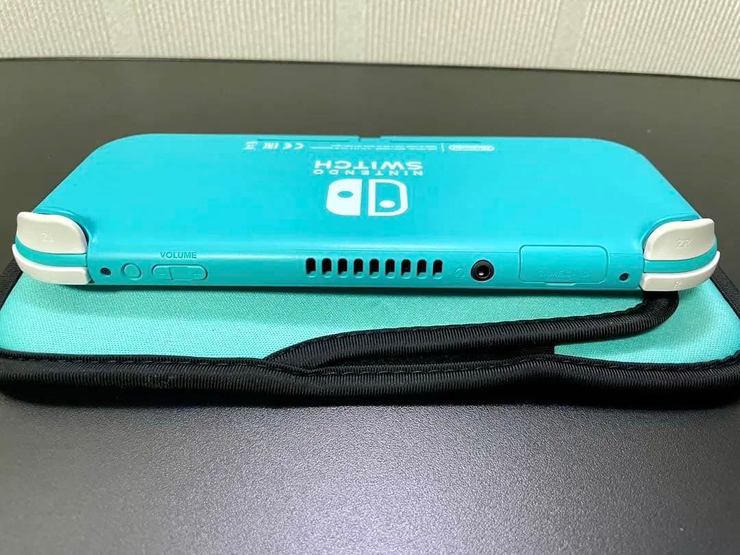 ⭐︎Nintendo Switch Lite ターコイズ (ソフトケース付)