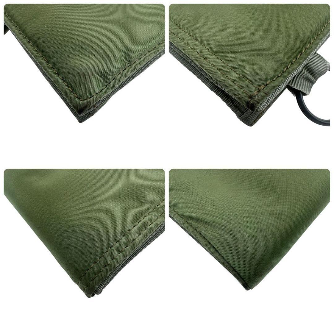 希少カラー✨極美品✨ポーター　タンカー　二つ折り財布　セージグリーン　吉田カバン