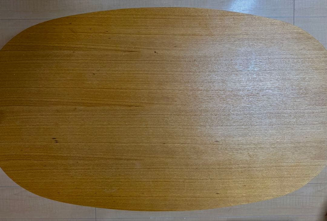 無印良品 オーバルローテーブル