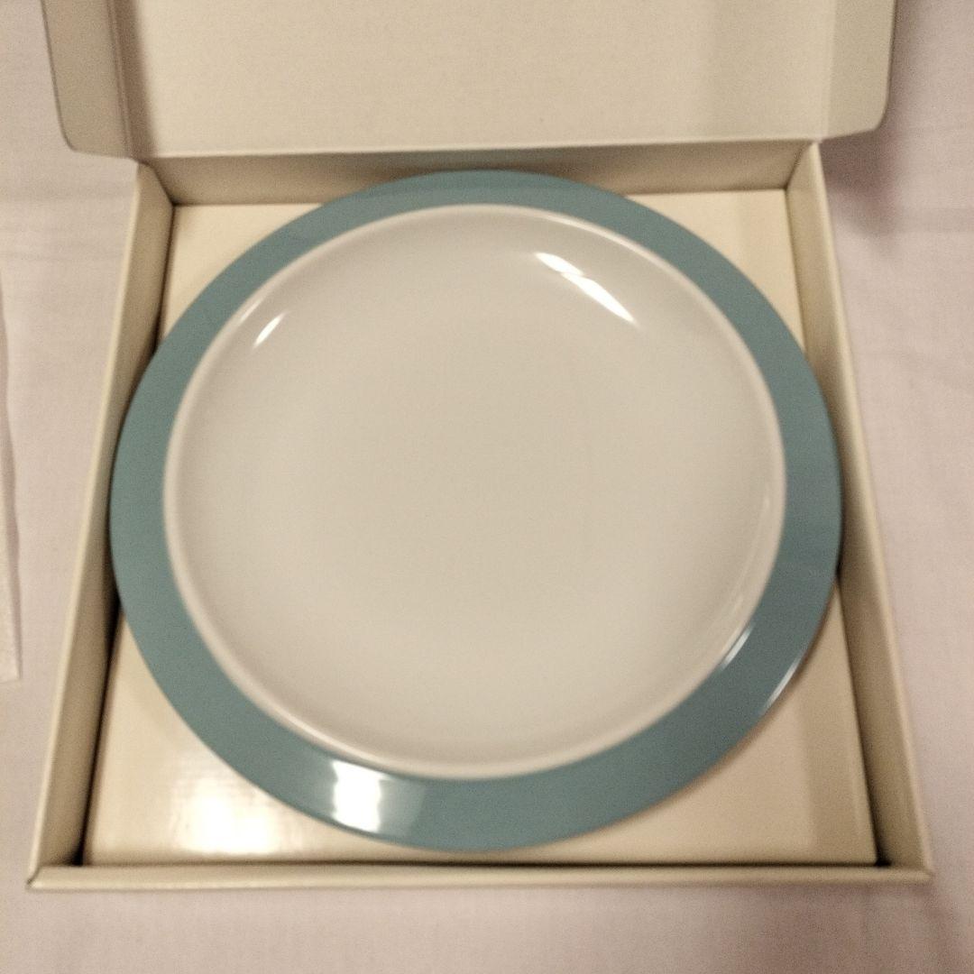 Alessi 円形皿 ホワイトとブルー