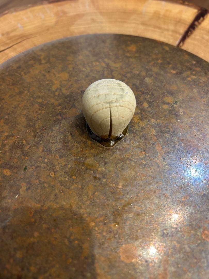 旧ロゴ　ファイヤーサイド　コッパーオークポット