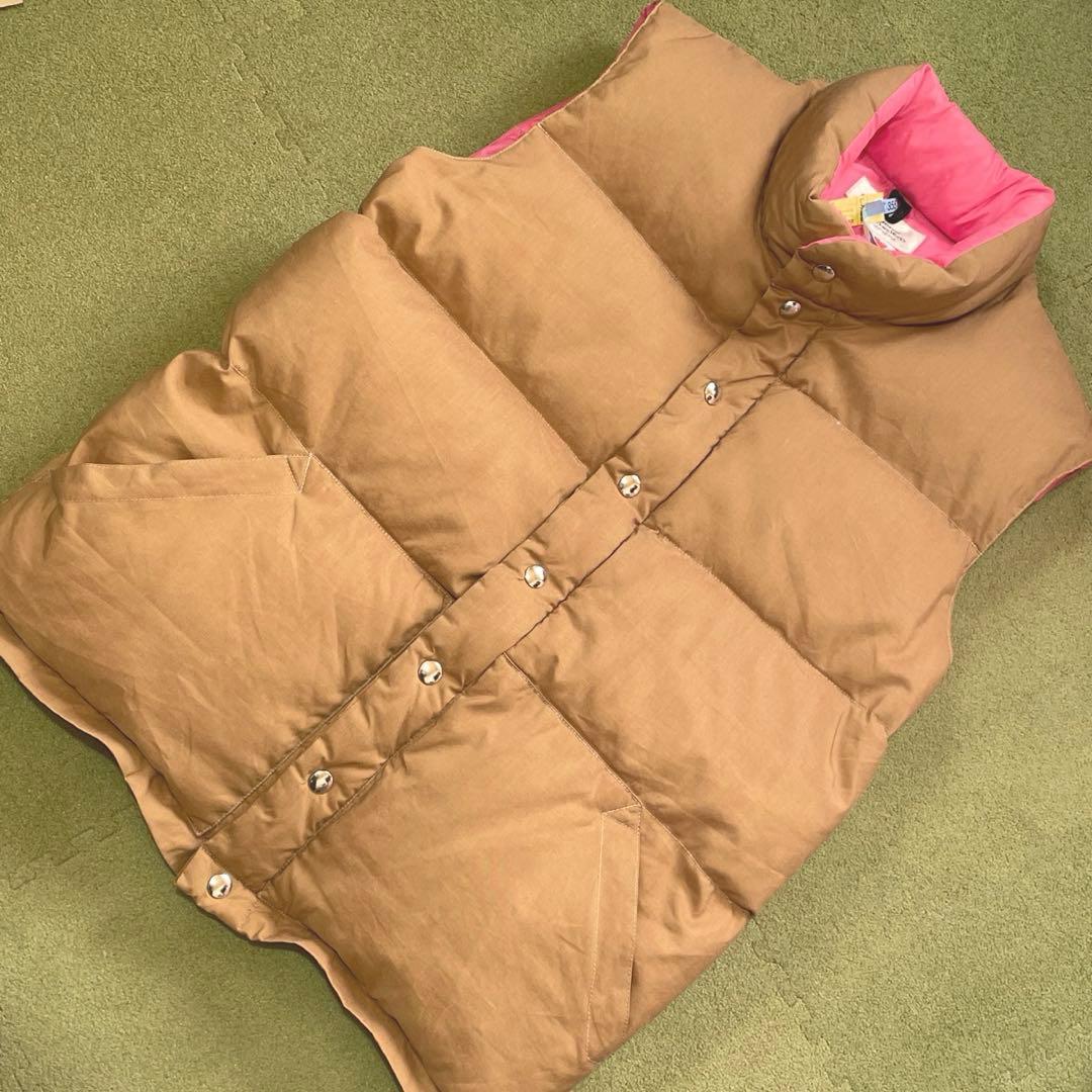 p*1様 クリーニング済★クレセントダウンワークス★ダウンベスト★USA製★L★