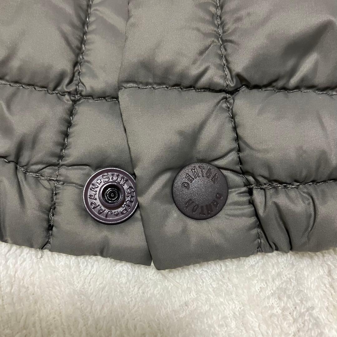 DANTON ダントン Vネックインナーダウン ベスト サイズ34