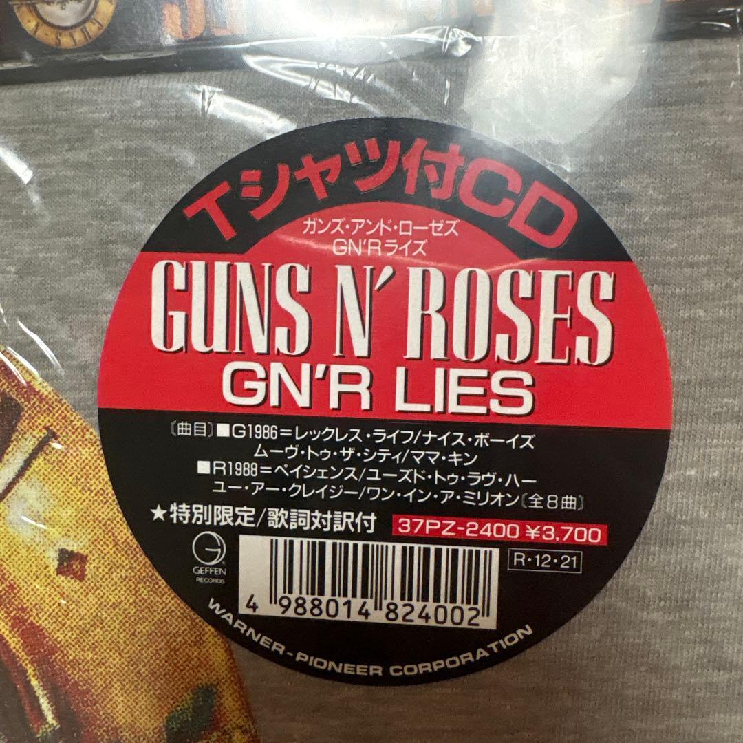 Tシャツ【未開封】GUNS N' ROSES GN'R LIES
