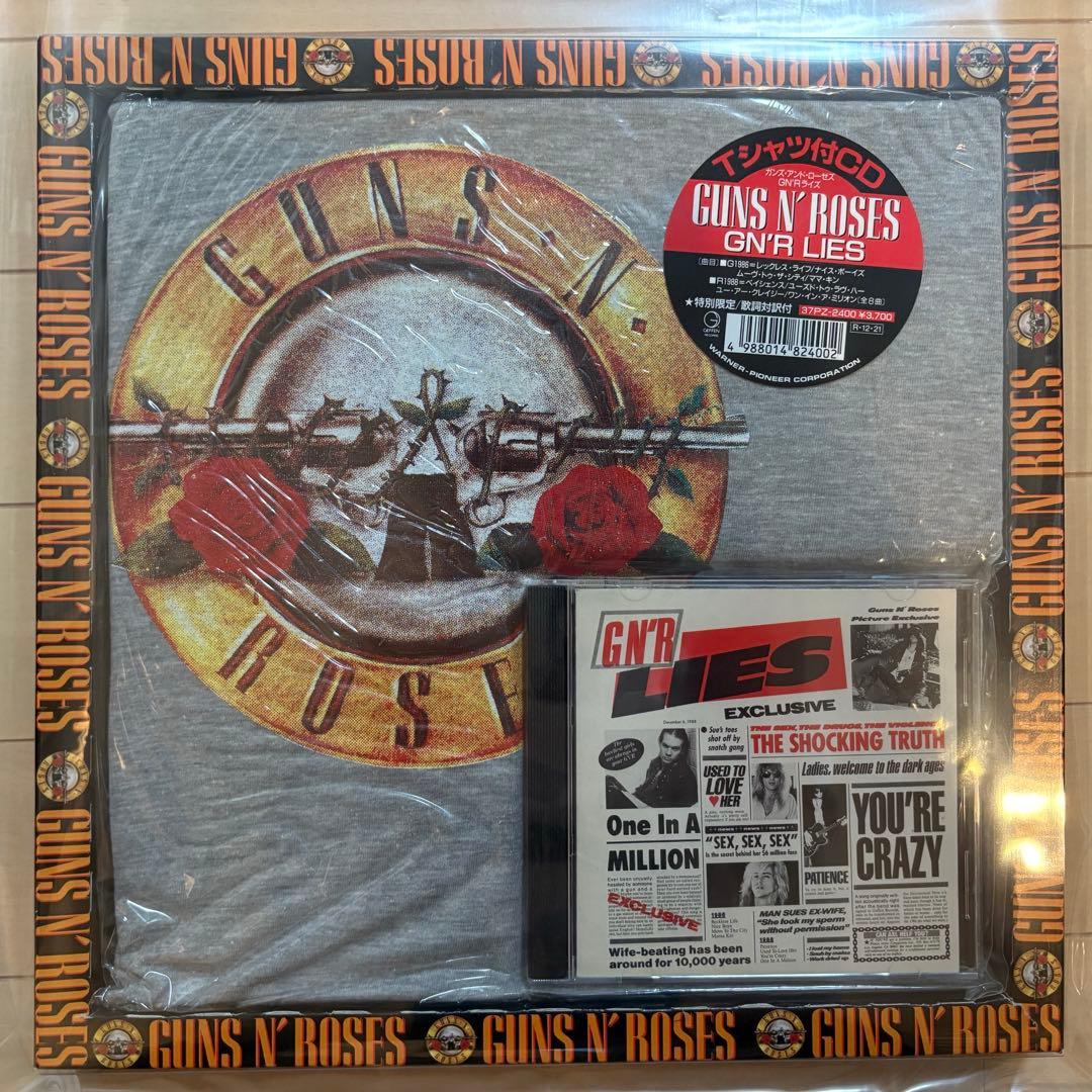 Tシャツ【未開封】GUNS N' ROSES GN'R LIES