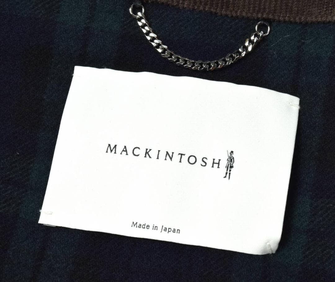 未使用 マッキントッシュ COOKNEY ミリタリー カバーオール 36 レッド