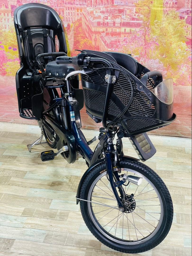 ZK3298 電動自転車 ブリヂストン アンジェリーノ 子供乗せ 20インチ
