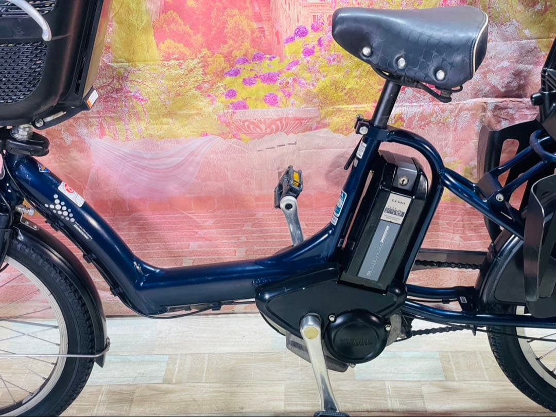 ZK3298 電動自転車 ブリヂストン アンジェリーノ 子供乗せ 20インチ