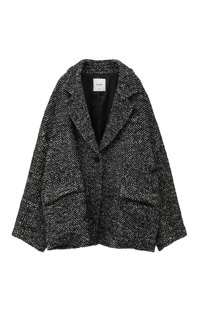 SuzuHirose×CLANE MIX COLOR OVER COAT