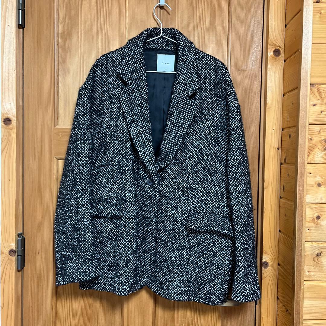 SuzuHirose×CLANE MIX COLOR OVER COAT