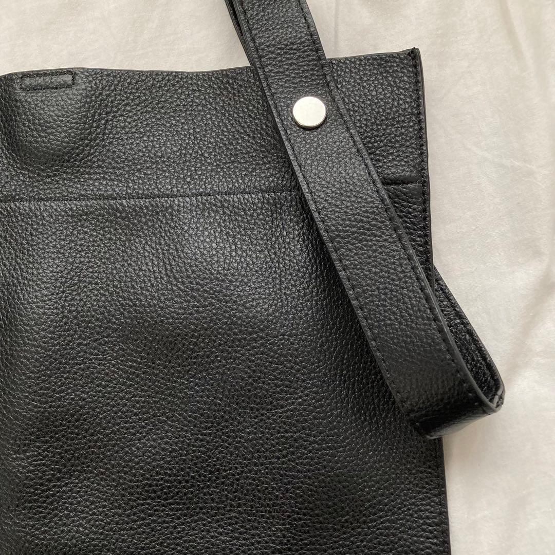 未使用品✨BEAURE ヴュレ　カウレザー 2WAY ハンドル トートバッグ