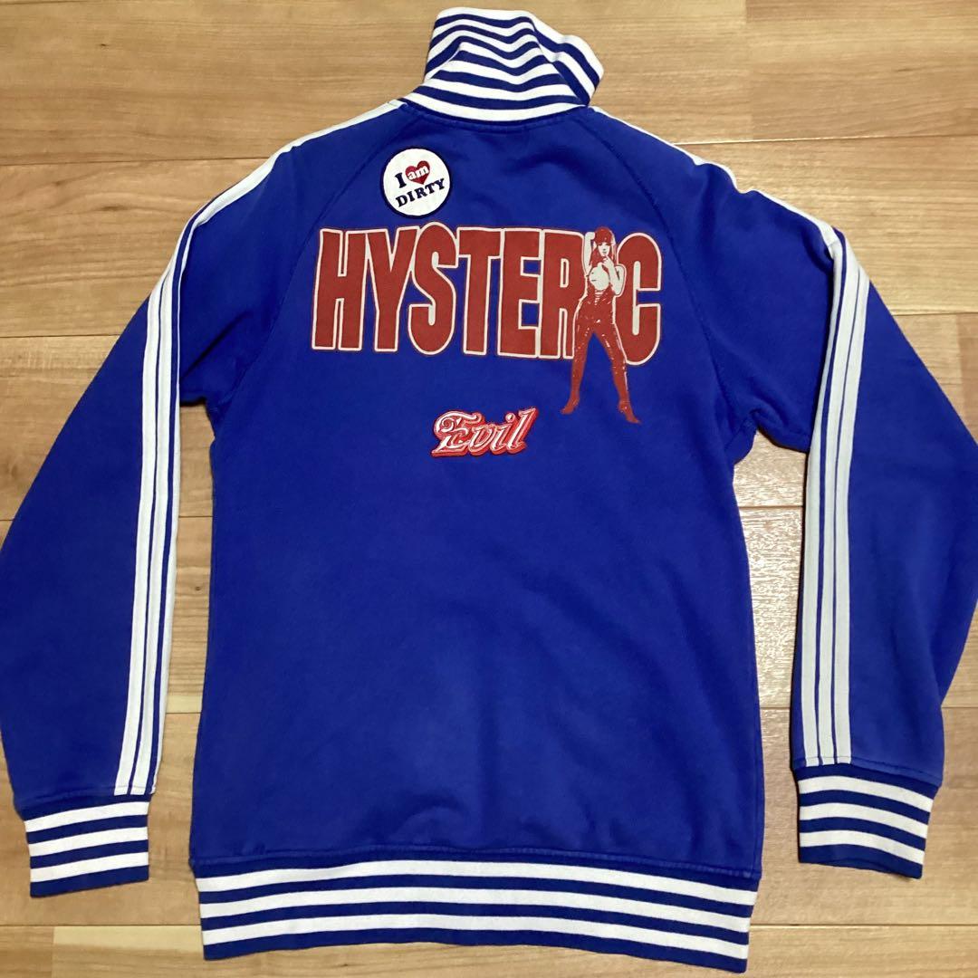 HYSTERIC GLAMOUR　ビッグロゴ　ジップアップスウェット