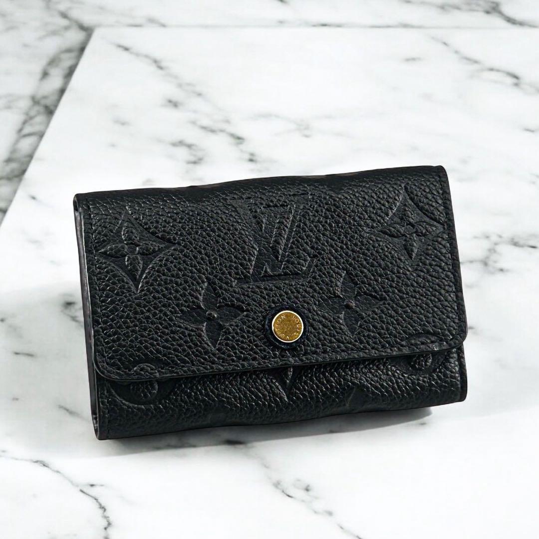 極美品 箱付 ルイヴィトン モノグラム アンプラント ミュルティクレ キーケース