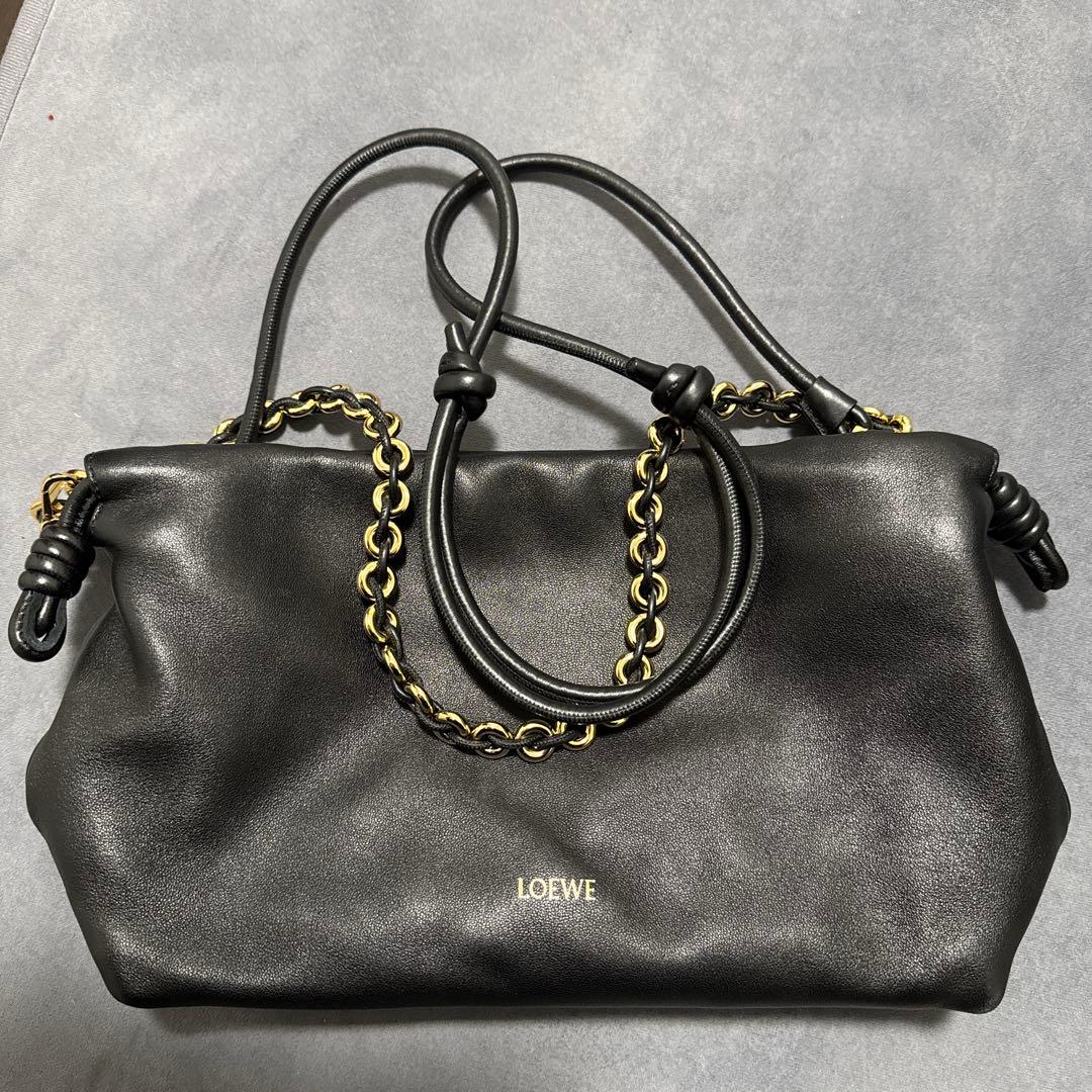 ✨【極美品】LOEWE ロエベ レザー 2WAY ショルダーバッグ ゴールド金具