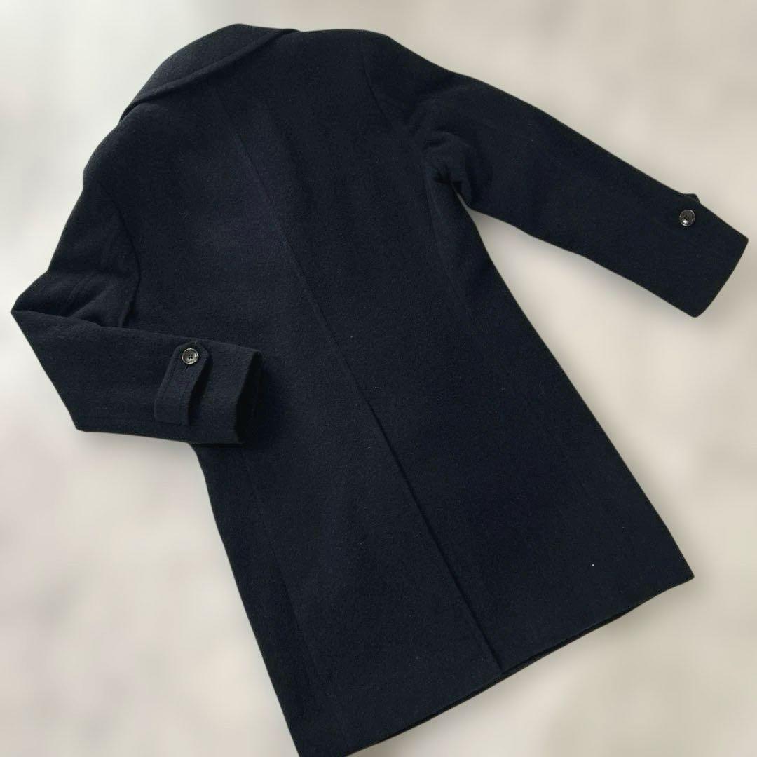 【美品】BEAMS HEART ネイビー ピーコート アウター　48 メンズ