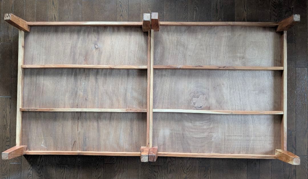 アデペシュ ブロックマルチソファ2つとウッドベース2つのセット(直接引取のみ)