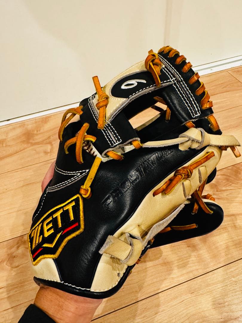 ZETT プロステイタス源田モデルフルオーダー軟式グラブ