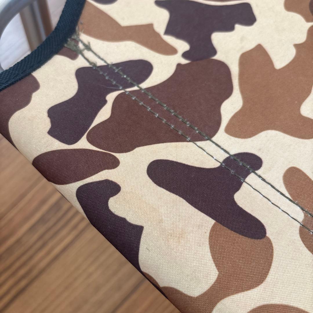 CAMP OUT キャプテンスタッグ迷彩柄 アウトドアチェア2脚セット