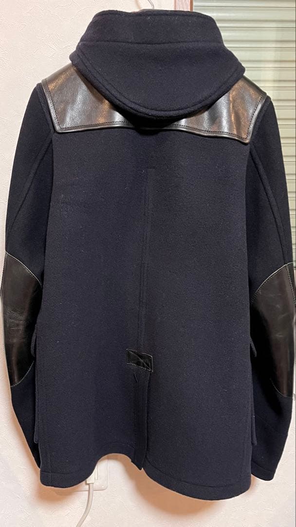 ジュンヤワタナベマン コムデギャルソン×グローバーオール ダッフルコートM紺