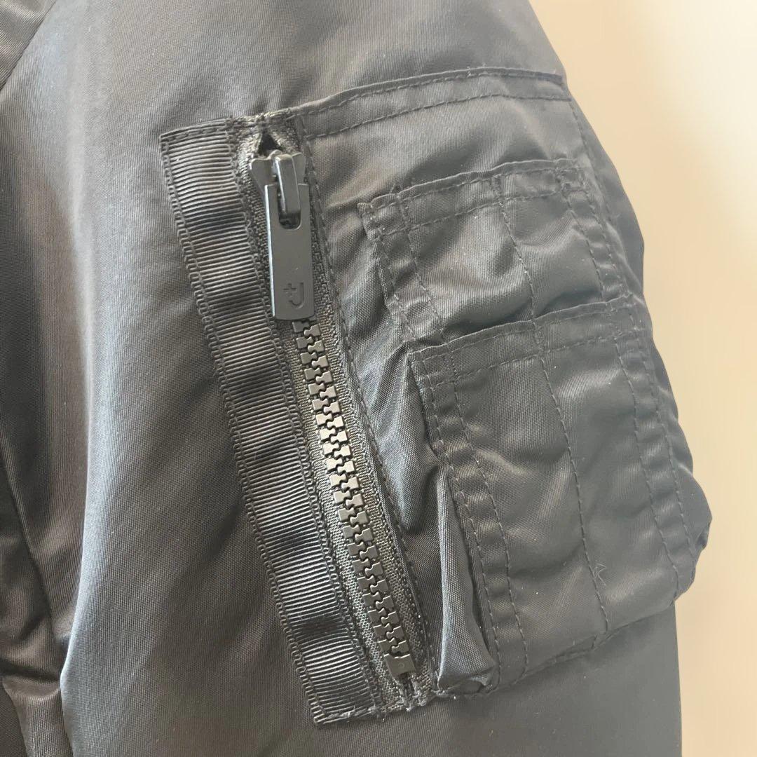 美品+J ブラック MA-1 フライトジャケットxs