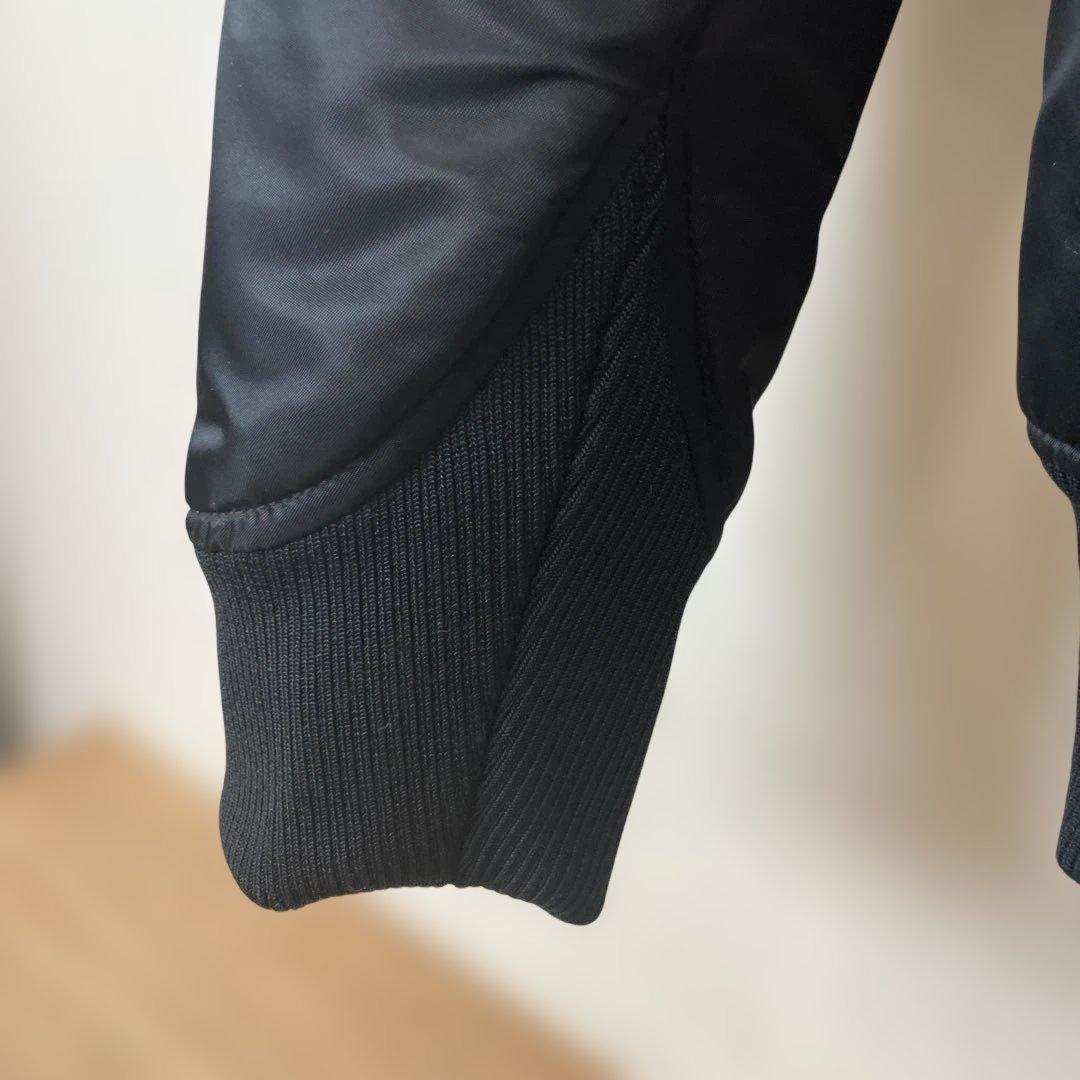 美品+J ブラック MA-1 フライトジャケットxs