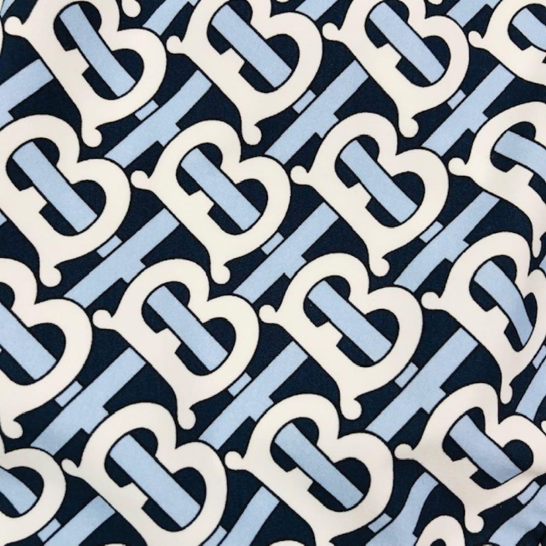 新品未使用★BURBERRY・TBモノグラム総柄 タイサイドビキニ 水着(M)