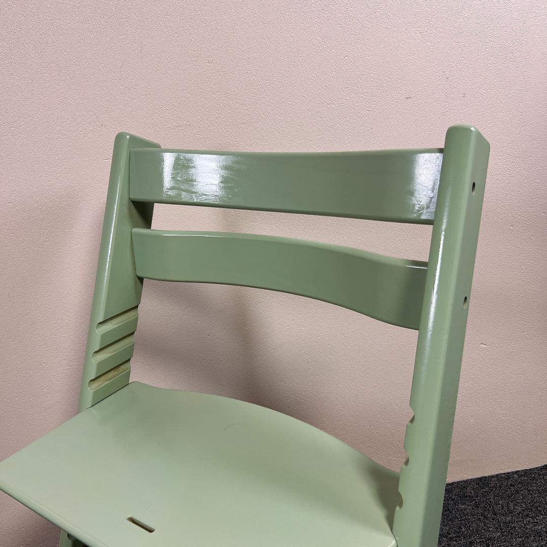 【希少】STOKKE トリップトラップ シリアル6 モスグリーン