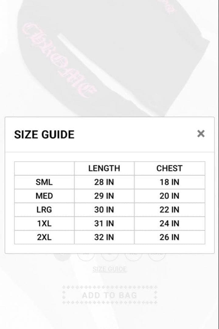 elfon【新品未使用】Chrome Hearts★クロムハーツ ロンT