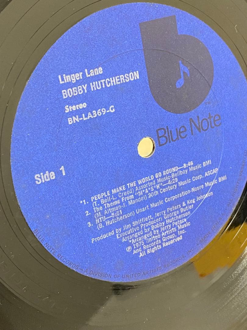 3-2151 ボビー・ハッチャーソン「リンガー・レイン」LP盤