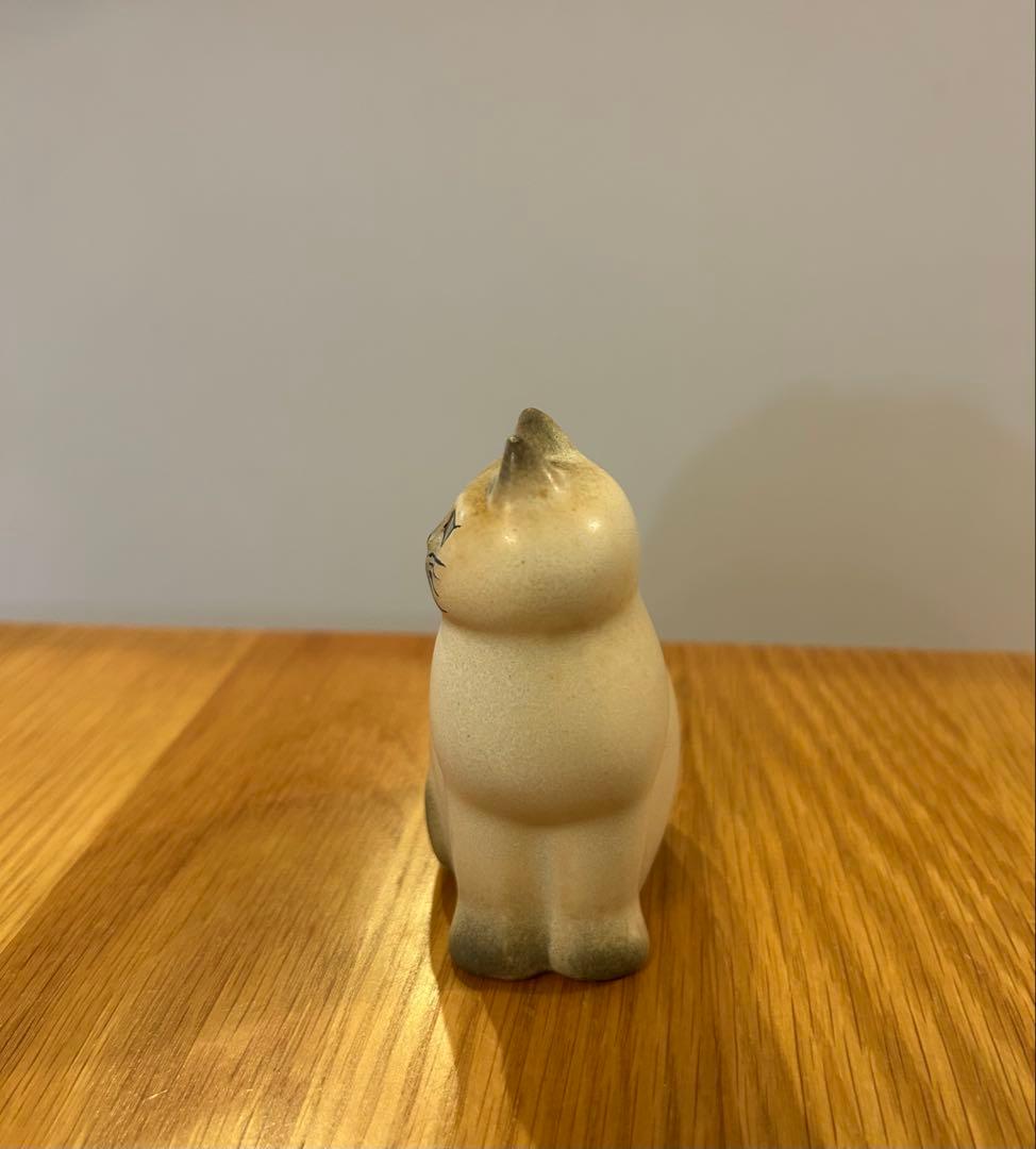 リサラーソン Lisa Larson ネコ 3個 ミア マンズ