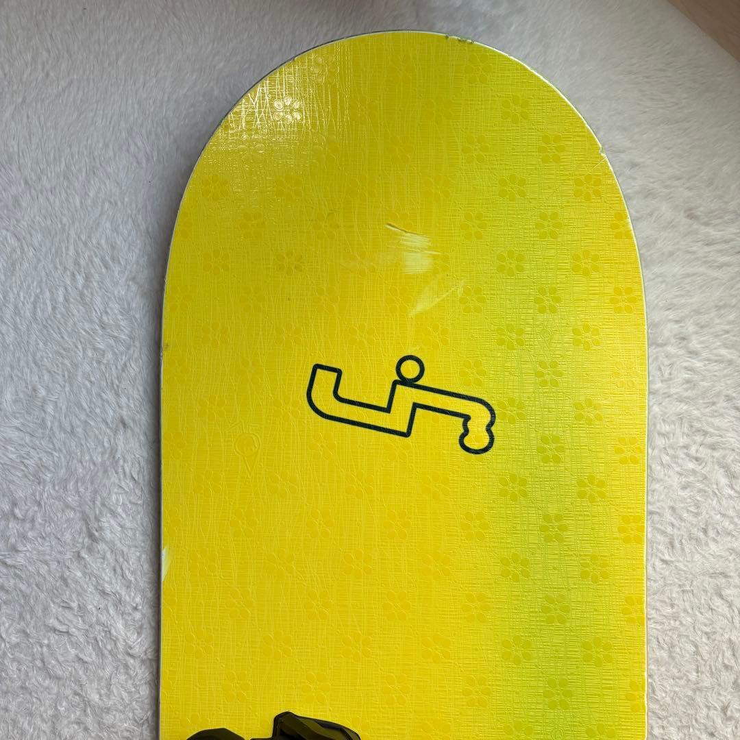 10周年リブテックスケートバナナ152 ×ベントメタルロジック M スノボセット