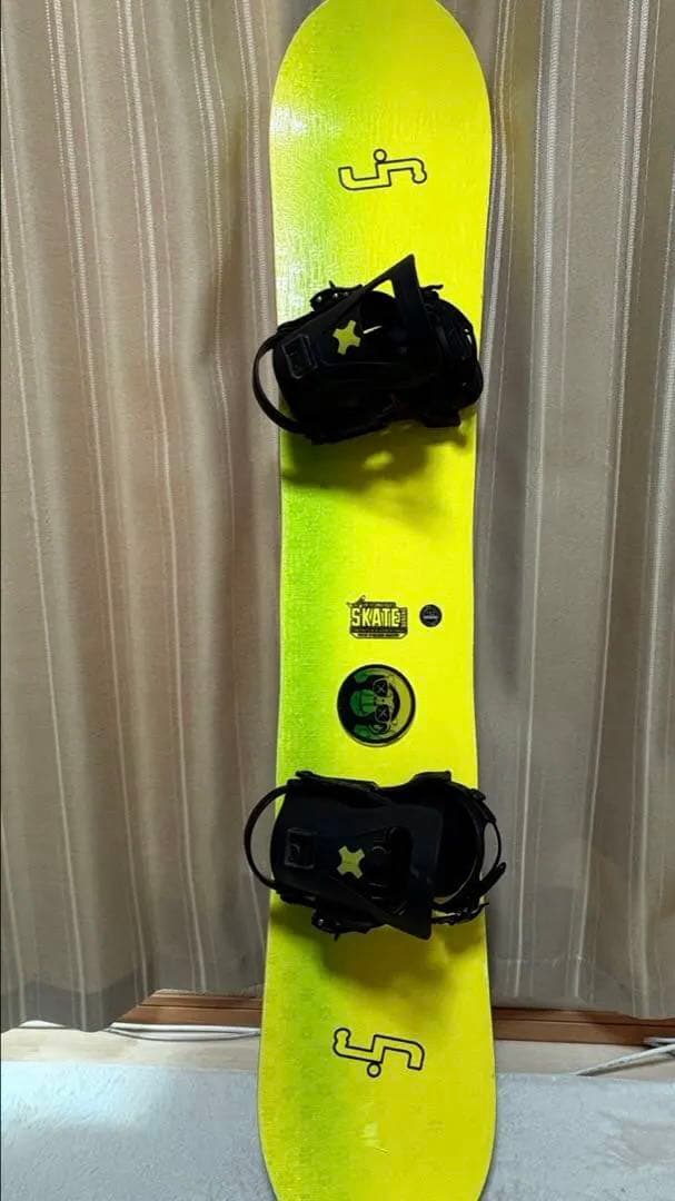 10周年リブテックスケートバナナ152 ×ベントメタルロジック M スノボセット