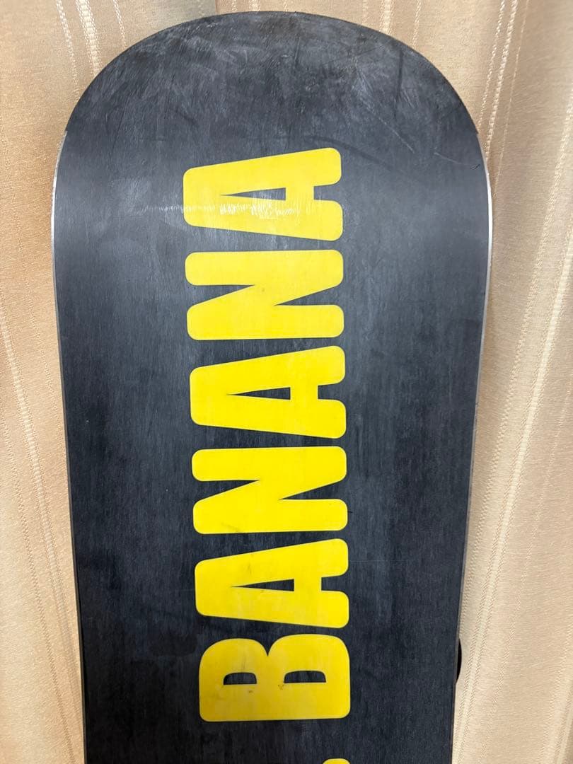 10周年リブテックスケートバナナ152 ×ベントメタルロジック M スノボセット