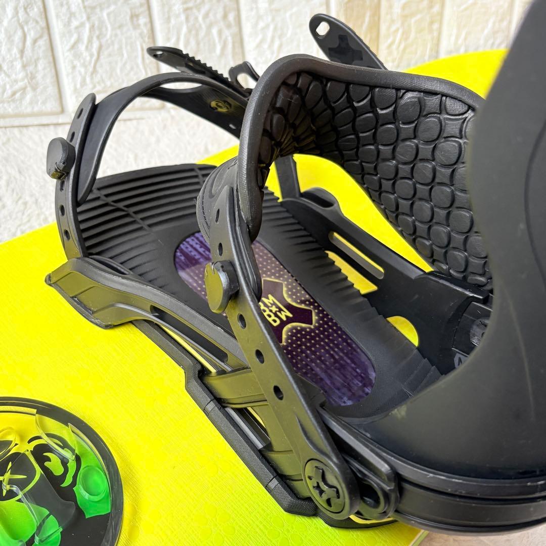 10周年リブテックスケートバナナ152 ×ベントメタルロジック M スノボセット