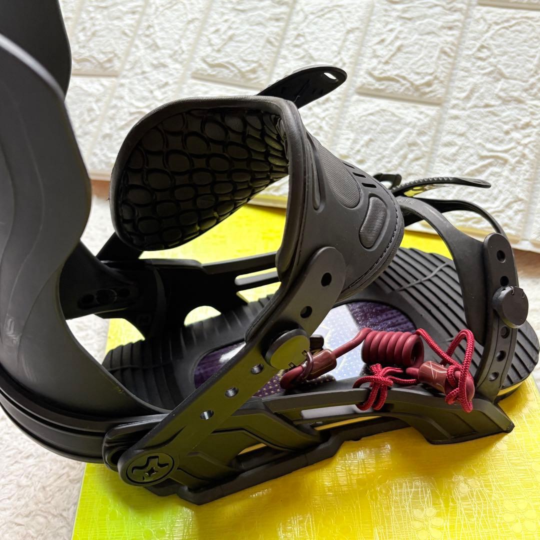 10周年リブテックスケートバナナ152 ×ベントメタルロジック M スノボセット