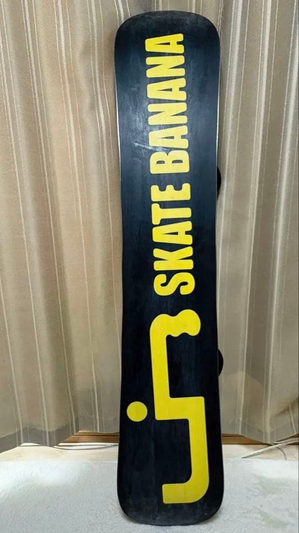 10周年リブテックスケートバナナ152 ×ベントメタルロジック M スノボセット
