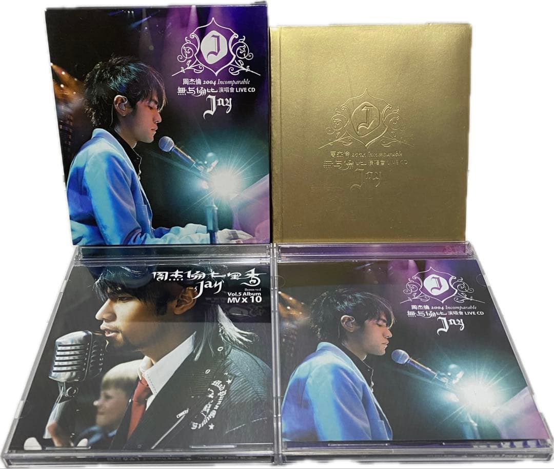 【5点セット】周杰倫/Jay Chou/ジェイ・チョウ/CD&DVD/