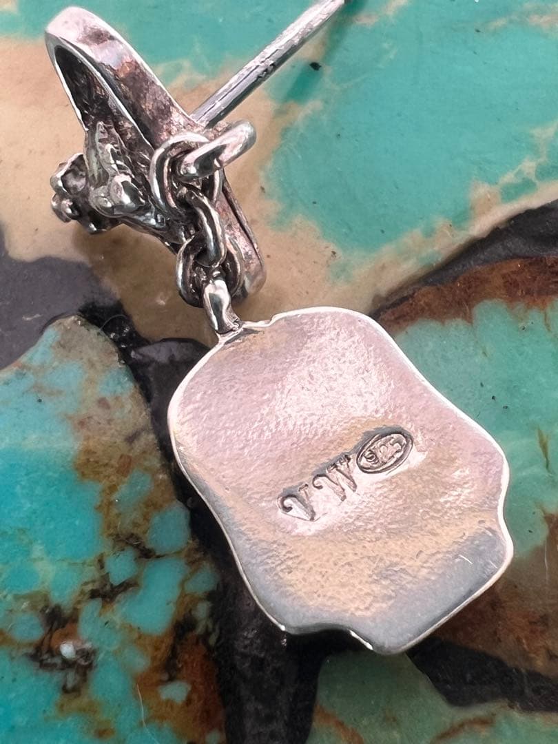 Vivienne Westwood silver925 オーブ×スカル　ピアス